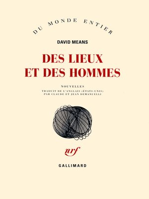 cover image of Des lieux et des hommes